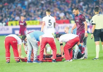 Trabzonspor'da Fernandes 1 ay yok!