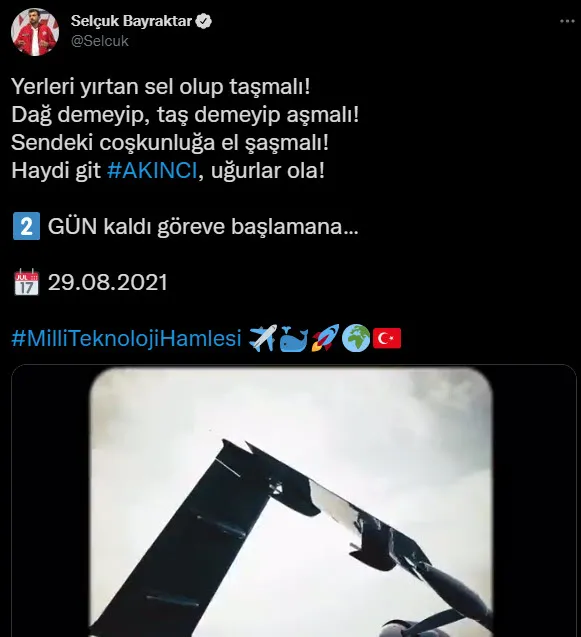 Selçuk Bayraktar'dan AKINCI TİHA müjdesi! Geri sayım başladı - 2