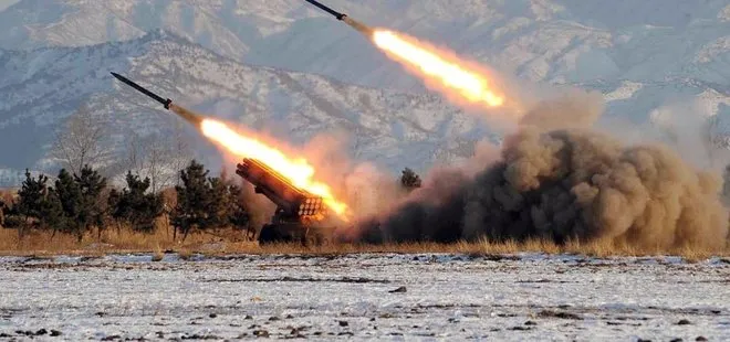 Kuzey Kore gemileri yaktı! Füze denemelerinin engellenmesini savaş ilanı sayacak