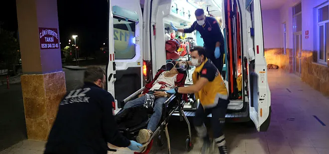 Sivas'ta bıçaklı kavga: 1 ağır yaralı