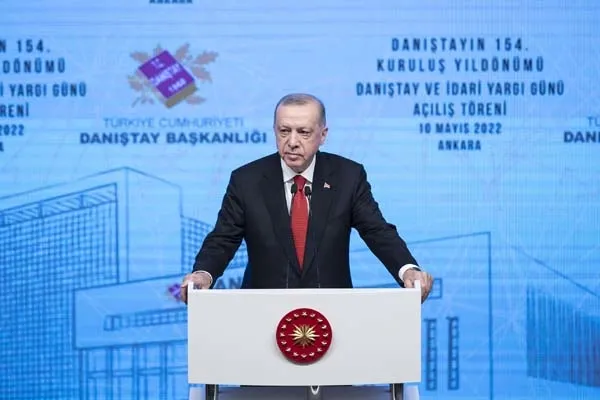Son dakika: Başkan Erdoğan’dan Danıştay’ın 154. Kuruluş Yıl Dönümünde önemli açıklamalar