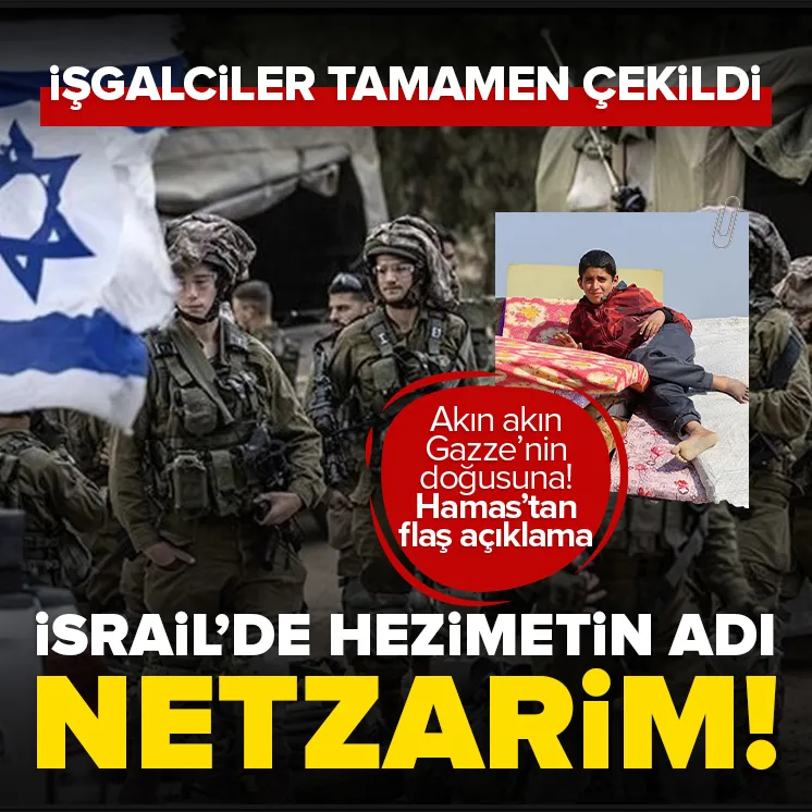 İsrail ölüm koridorundan tamamen çekildi!