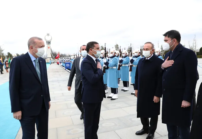 Son dakika: Libya Başbakanı Abdulhamid Dibeybe Ankara’da! Başkan Erdoğan resmi törenle karşıladı