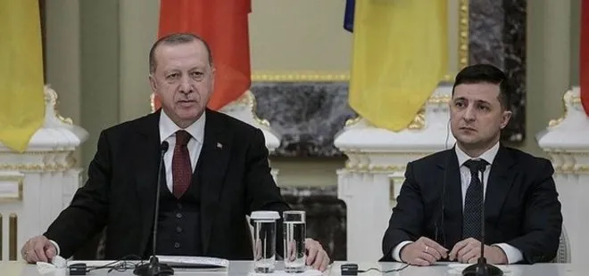 Başkan Erdoğan Ukrayna Cumhurbaşkanı Zelenskiy ile görüştü