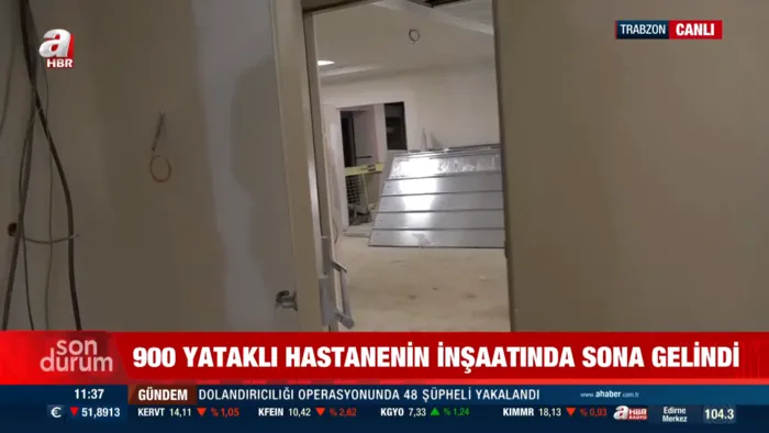 Trabzon Şehir Hastanesi kapılarını ilk kez A Haber'e açtı - 1