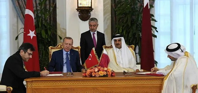 Türkiye ile Katar arasında 7 anlaşma! Erdoğan ve Al Sani’den kritik görüşme