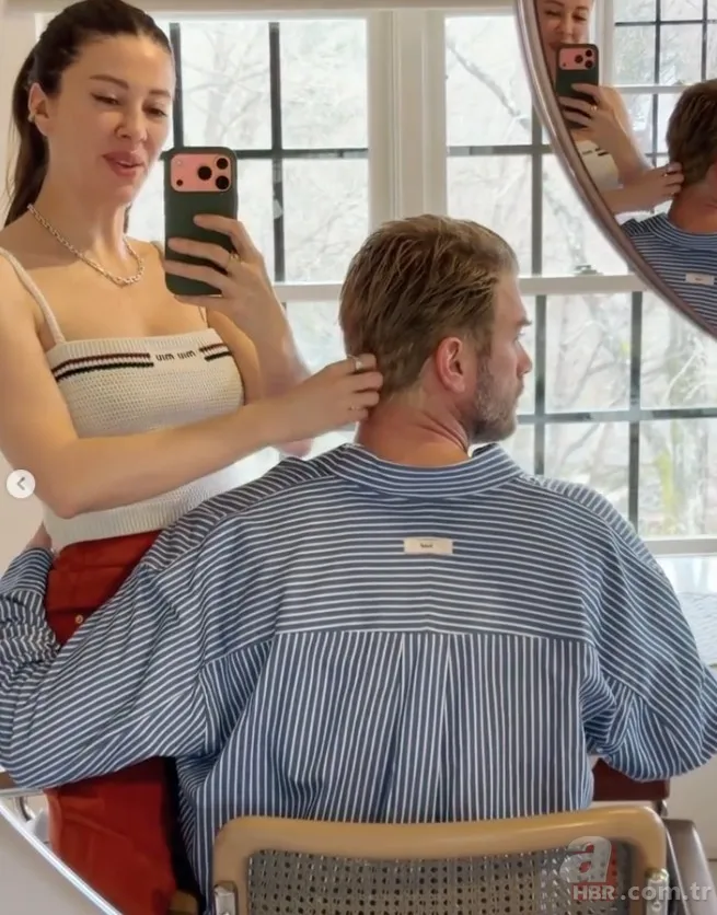 Kıvanç Tatlıtuğ'un yeni hali bomba gibi! Başak Dizer paylaştı: "Evde denemeyin" 3