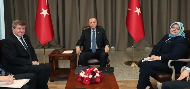 Başkan Erdoğan, Guy Ryder ile görüştü