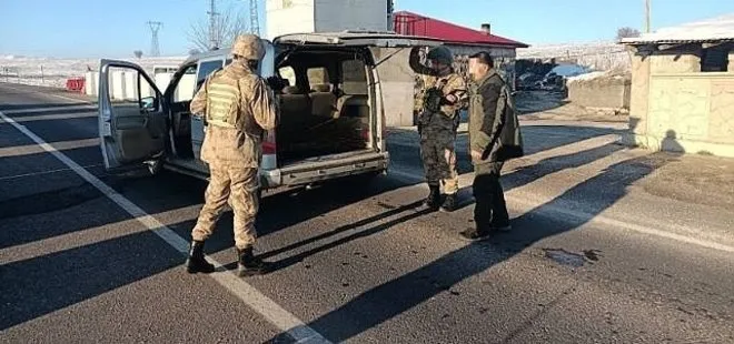 Erzurum'da 20 düzensiz göçmen yakalandı