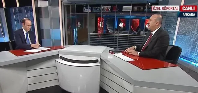 Dışişleri Bakanı Mevlüt Çavuşoğlu A Haber’de açıkladı! Esad ile görüşme olacak mı?
