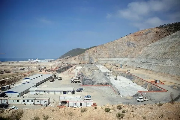 Akkuyu nükleer santralinde 3. reaktörün temeli atılıyor