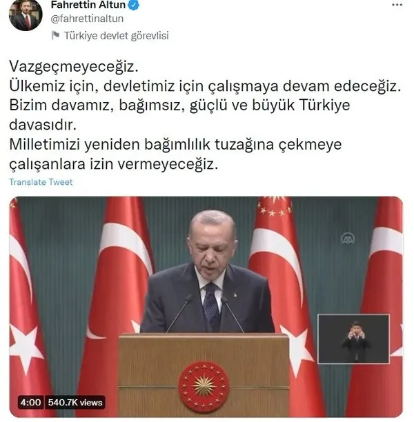 Son dakika: Başkan Erdoğan'ın “EKONOMİK KURTULUŞ SAVAŞI” sözlerine destek çığ gibi! "KAZANACAĞIZ" - 10
