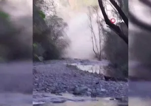 Hatay’da heyelan yaşandı