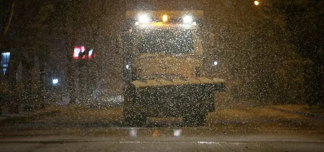 Samsun - Ankara karayolunda yoğun kar yağışı! Sis nedeniyle kazalar yaşandı