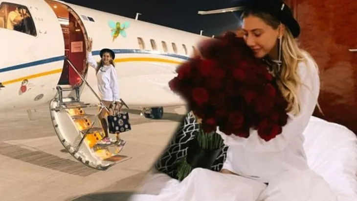 Sevgilisi kesenin ağzını açtı! Şeyma Subaşı jetine kavuştu