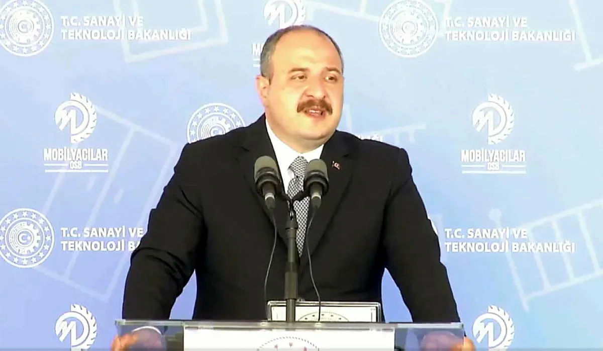 Sanayi ve Teknoloji Bakanı Mustafa Varank: Türkiye her alanda gaza basmış durumda