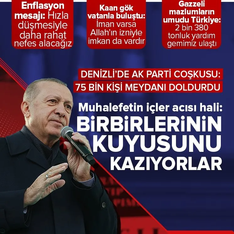 Erdoğan’dan muhalefete sert sözler: Birbirlerinin...