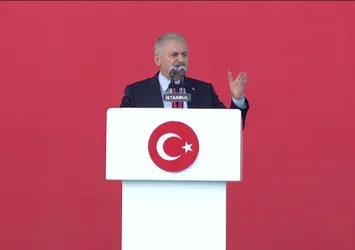 Başbakan Yıldırım tarihi mitingde açıklamalarda bulundu