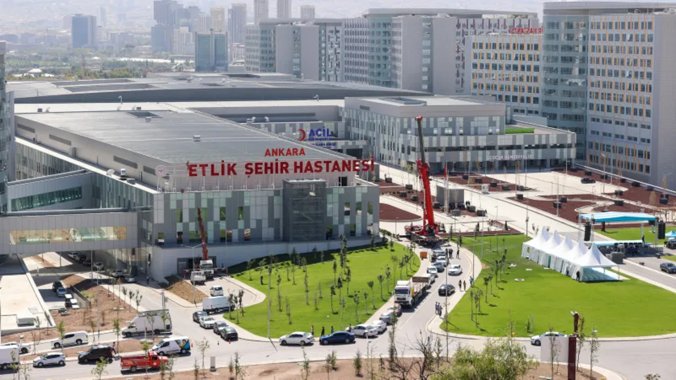 İşte Etlik Şehir Hastanesi'nin özellikleri ve iç görüntüleri! Türkiye'nin en büyük şehir hastanesi