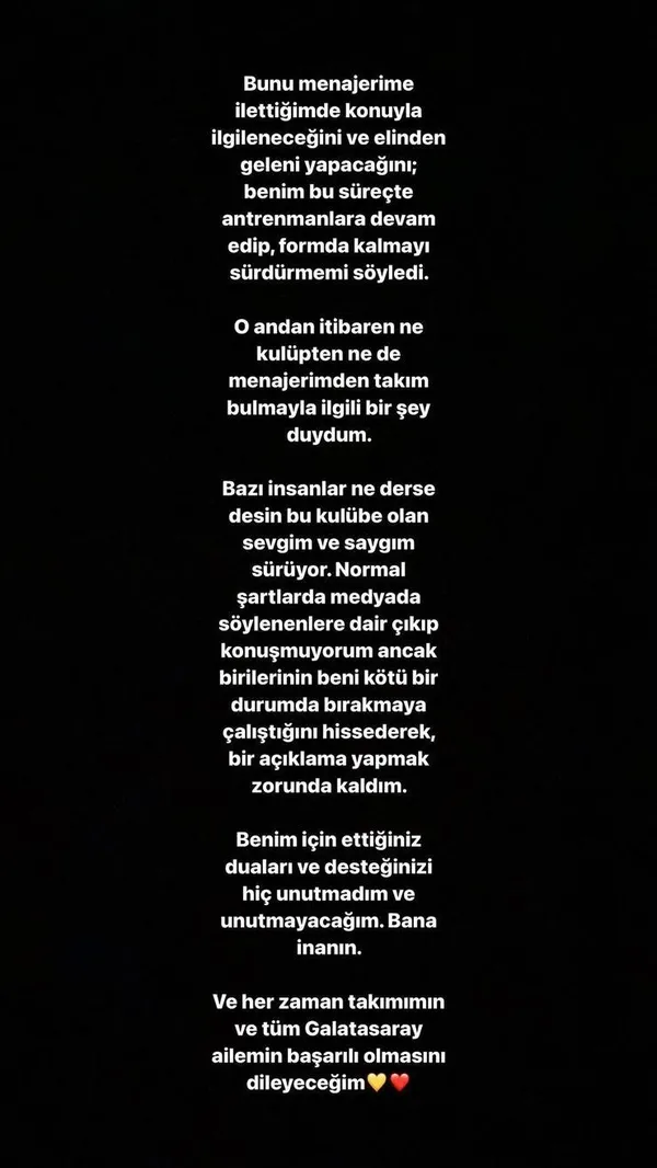 Galatasaray’da flaş ayrılık: Sözleşmesi tek taraflı feshedildi