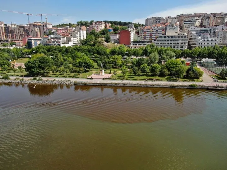 Haliç 90’lara geri döndü: Çöp ve çamura boğuldu!