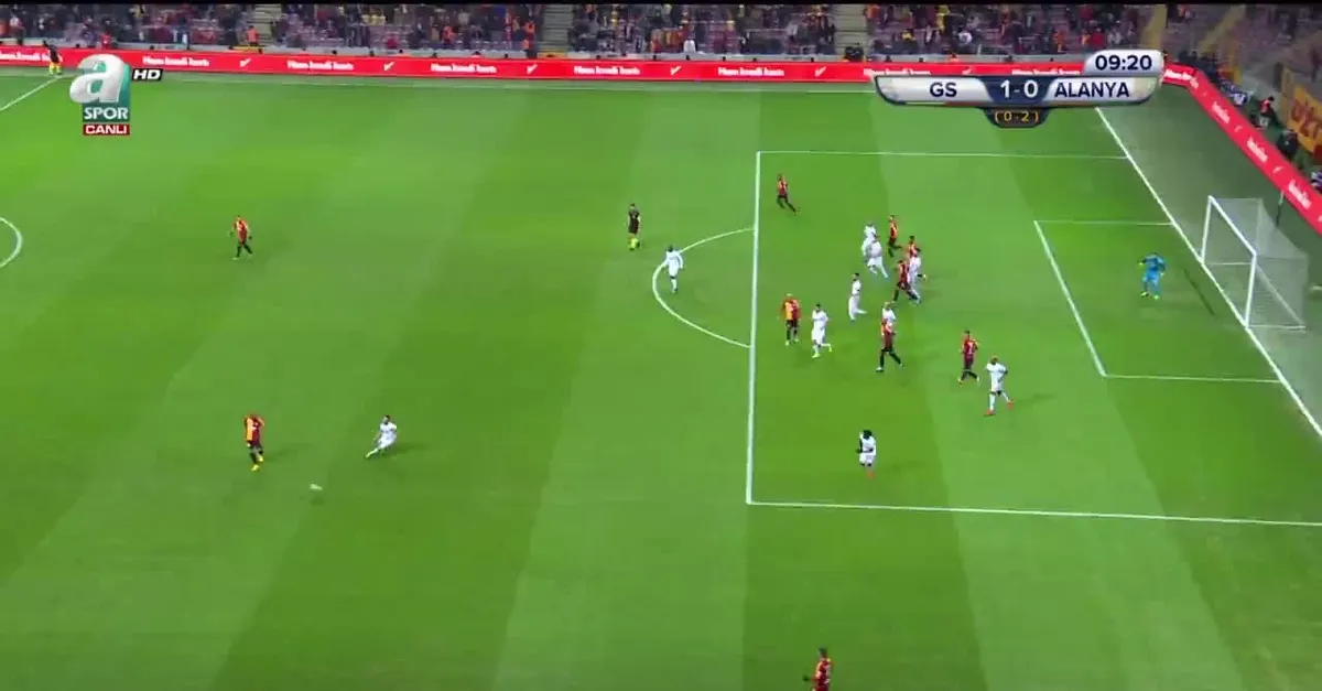 Galatasaray 1-0 Alanyaspor GOLÜ İZLE