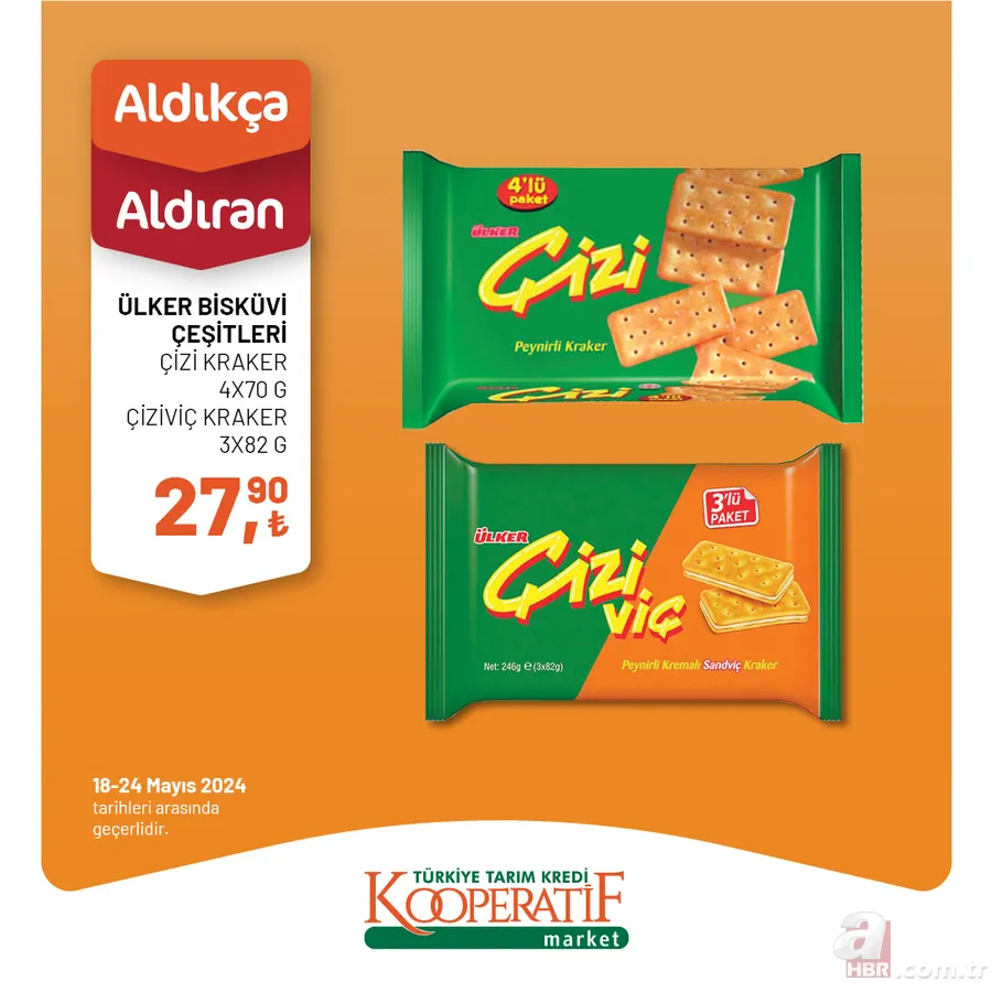 Tarım Kredi Market 24 Mayıs indirim kataloğu yayınlandı! TK’da Kahvaltılık, Temizlik Ürünleri, İçecek Çeşitleri, atıştırmalıklar uyguna satışta 6