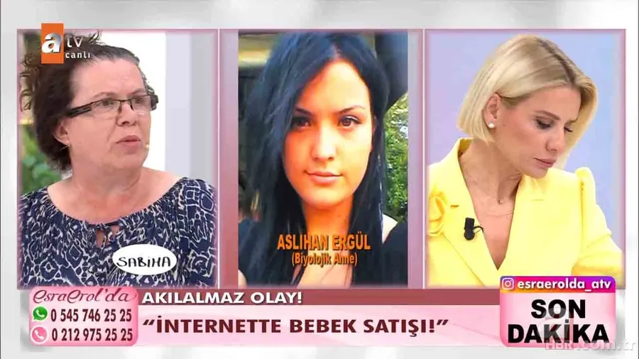 Esra Erol'da internet üzerinden bebek satışı iddiası! Yalanını Esra Erol ortaya çıkardı 14