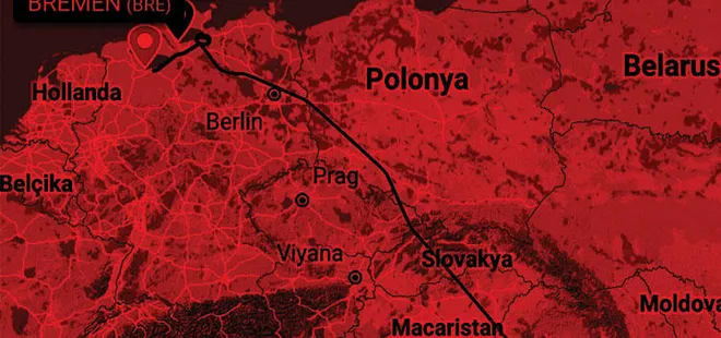 Avrupa’da büyük panik! THY uçağı Bremen’e indi