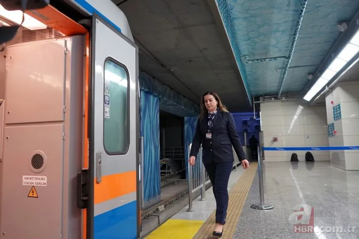 İşte İstanbul metrosunun kadın makinistleri