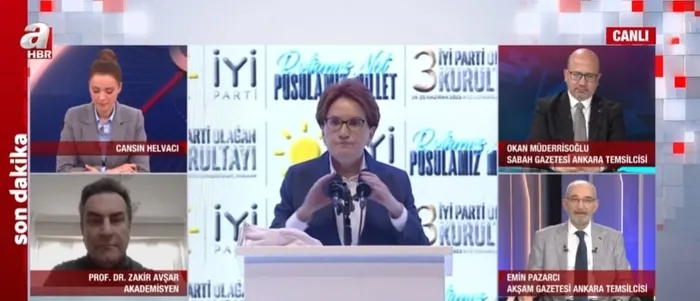 İYİ Parti’de kurultay öncesi flaş gelişme! Aday olmayacağını açıklayan Akşener odayı boşalttı! Kulislerde konuşulan isimler A Haber’de...