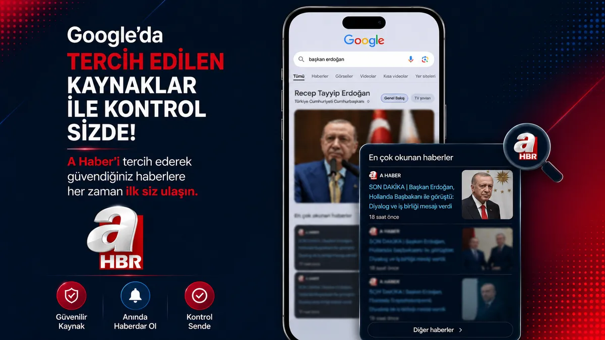 Google'da Haberlerin Kontrolü Artık Elinizde! A Haber’i Tercih Edilen Kaynaklar Listenize Ekleyin Haberlerinizi Güvendiğiniz Kaynaktan Takip Edin