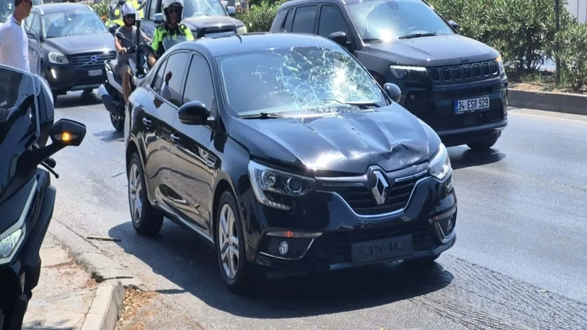 Bodrum'da otomobilin çarptığı yaya hayatını kaybetti