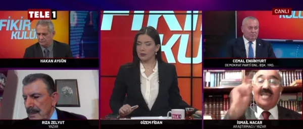 Tele 1’in konuğu 6’lı masaya ’Amerikan projesi’ dedi: Apar topar yayından alındı