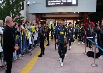 Fenerbahçe kafilesi Samsun’a geldi
