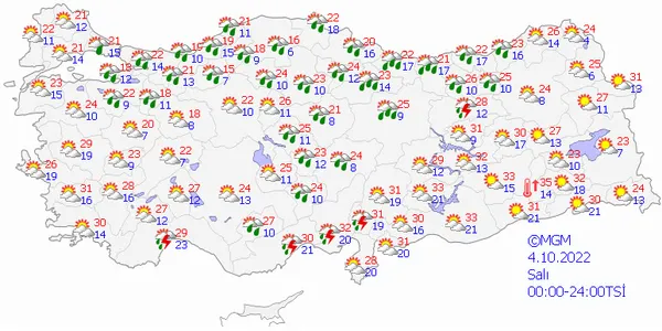 1664791697529.jpg İstanbul ve Ankara için sağanak yağmur uyarısı! İşte 5 günlük hava durumu | Hangi illerde sel tehlikesi var? - 9