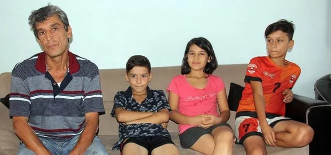 350 LİRA MAAŞLA 7 ÇOCUK OKUTUYOR