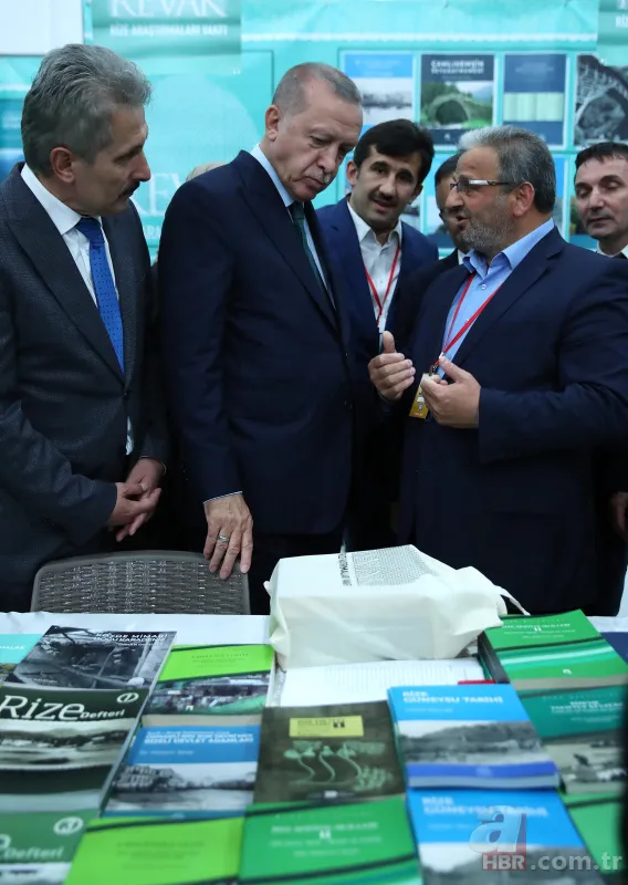 Başkan Erdoğan, Rize Tanıtım Günleri stantlarını tek tek ziyaret etti 3