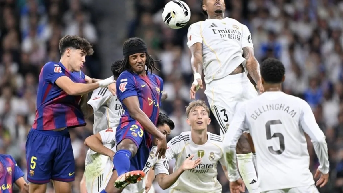El Clasico derbisi nefes kesti! Real Madrid sahasında Barcelona'yı mağlup etti