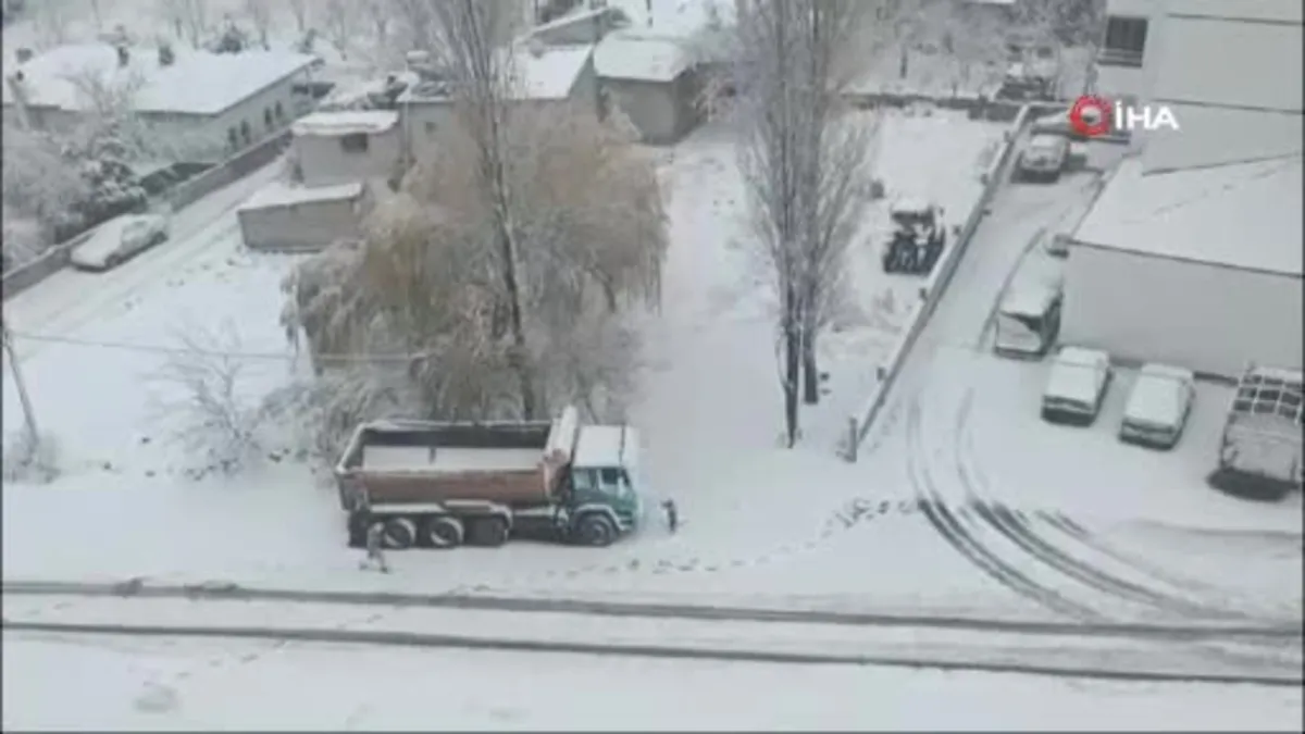 Kahramanmaraş’ın kuzey ilçelerinde kar yağışı etkili oldu