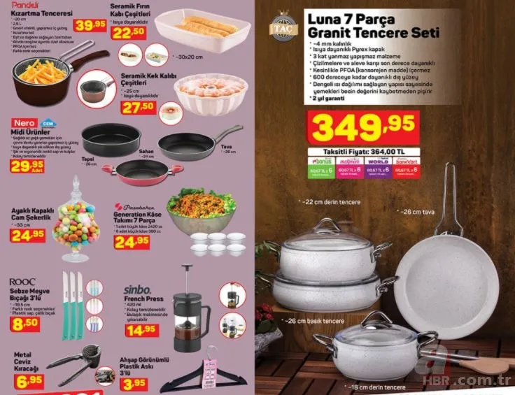 %25 indirim! A101 1 Nisan 2021 aktüel ürünler kataloğu sürprizlerle dolu! Bu hafta A101'de neler var? 14