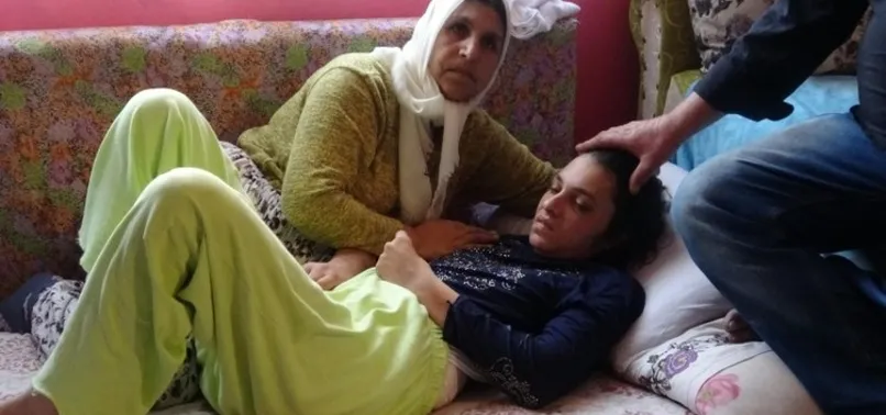 Eşinin dövdüğü kadın, yatağa mahkum oldu