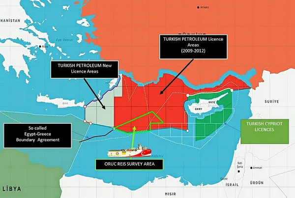 Türkiye'nin doğalgaz keşfi Rumları panikletti! Doğu Akdeniz'i öne çıkardılar... - 3
