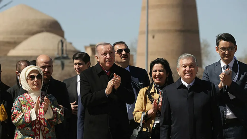 Hive'de Başkan Erdoğan heyecanı! Halk oraya akın etti
