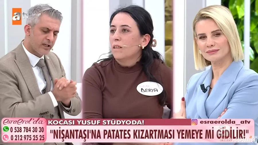 Esra Erol’da ilginç tartışma: "Nişantaşı’nda patates kızartması mı yenir?" 5