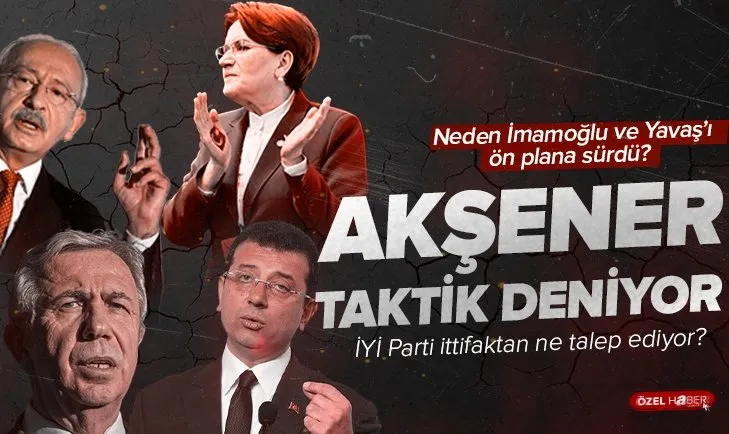 Meral Akşener taktik uyguluyor: Millet İttifakı’nda 2023 seçimlerinde aday kim olacak? Onur Erim A Haber’de yorumladı