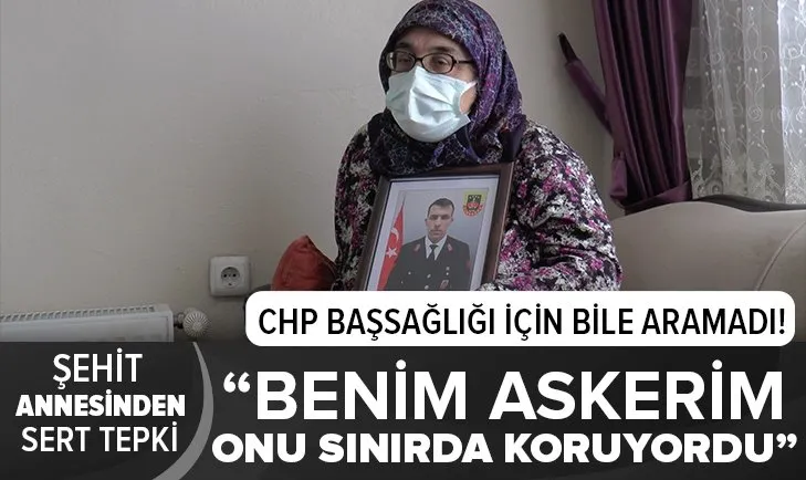 Şehit annesinden CHP'ye sert tepki: Eskişehir Belediye Başkanı burada gezerken benim oğlum kurşuna dizildi