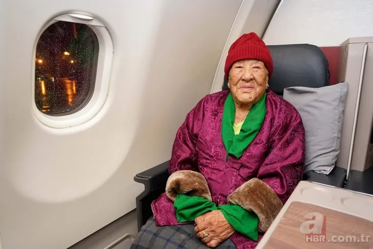 Tibetli kadın yolcu THY’nin tarihine geçti