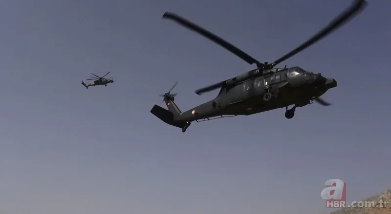 Batman'da PKK'lı 4 teröristin teslim oluşu kamera görüntülerine yansıdı. 3