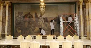 Çölde Av tablosu Resim Müzesi’ne taşınıyor